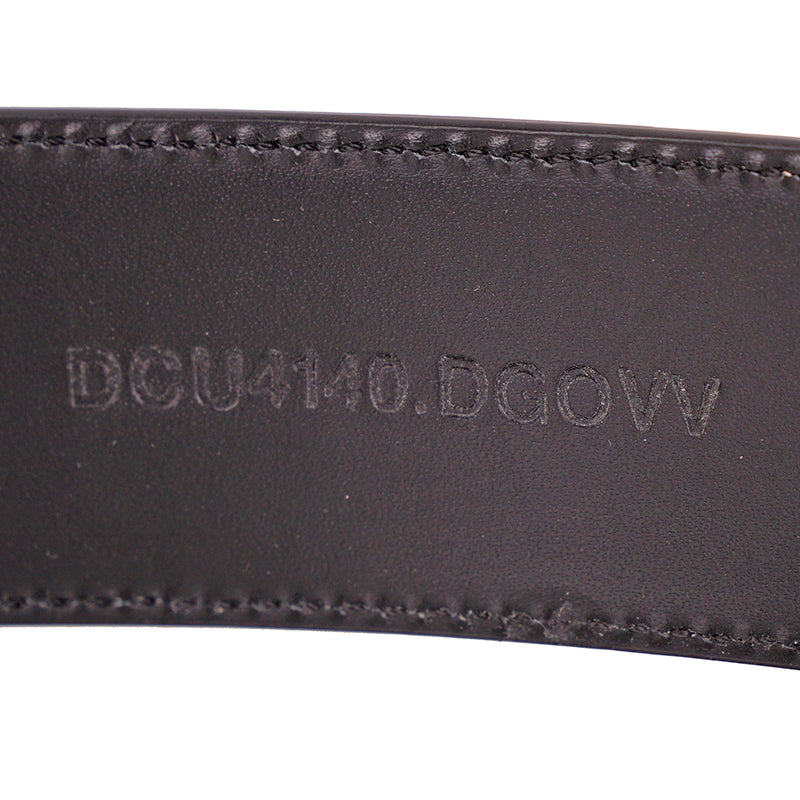 28/70 NEW $425 VERSACE Black Grainy Leather GOLD MEDUSA LOGO Classic WAIST BELT
