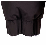 sz 40 NEW $1895 VERSACE Woman's Black GOOSE DOWN Hooded MEDUSA BELT Puffer COAT