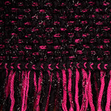 38 NEW $2,475 VERSACE RUNWAY Black Pink Bouclé Wool Knit CARDIGAN BLAZER JACKET