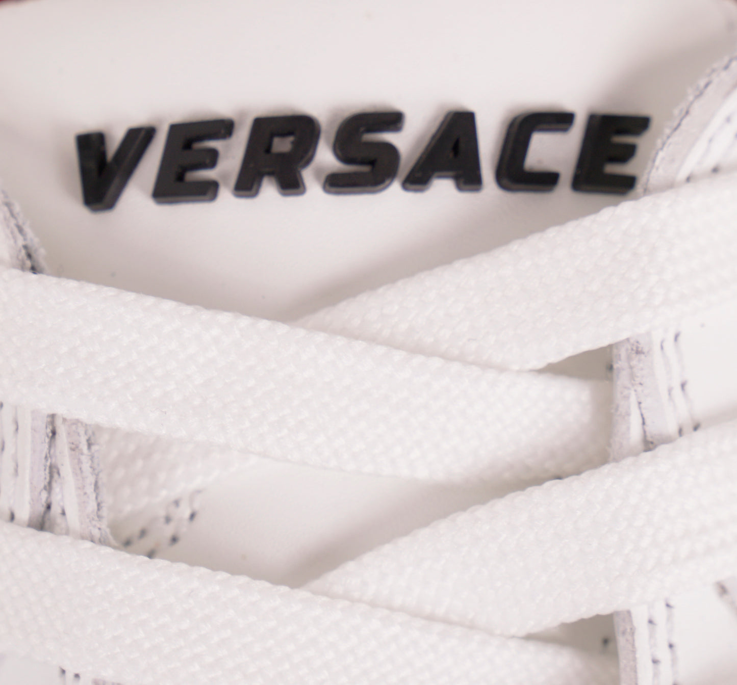 43.5 10.5 NEW $995 VERSACE Mens RUNWAY White Leather Mesh SQUALO Chunky SNEAKERS