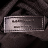 NEW $1090 SAINT LAURENT Army Khaki Green RIVINGTON Black Leather BACKPACK BAG