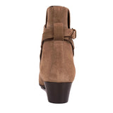 38 NEW $895 SAINT LAURENT Rustic Brown Suede Leather West Jodhpur 40 Ankle BOOTS