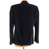50 NEW $2350 SAINT LAURENT Men's Black Cotton Two-Button Velvet VELVETEEN JACKET