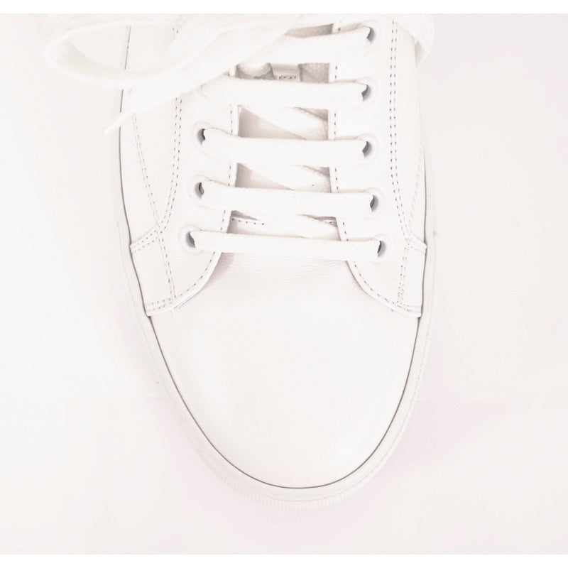 SZ 45 US 12 NEW $425 ROBERTO CAVALLI Mens White GOLD RC LOGO Low Top SNEAKERS