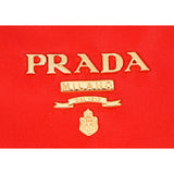 NEW $1450 PRADA Red Nylon & Leather LARGE TRAVEL TOTE 2-Way Shopping BAG & STRAP