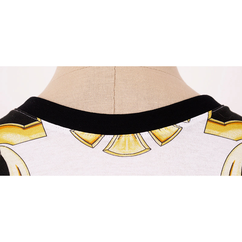 XS NEW $595 VERSACE TRIBUTE COLLECTION SS92 Mens GOLD BAROCCO TSHIRT TEE SHIRT