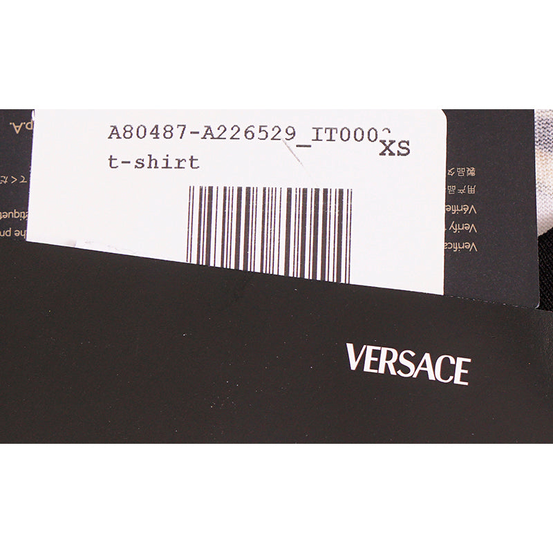 XS NEW $595 VERSACE TRIBUTE COLLECTION SS92 Mens GOLD BAROCCO TSHIRT TEE SHIRT